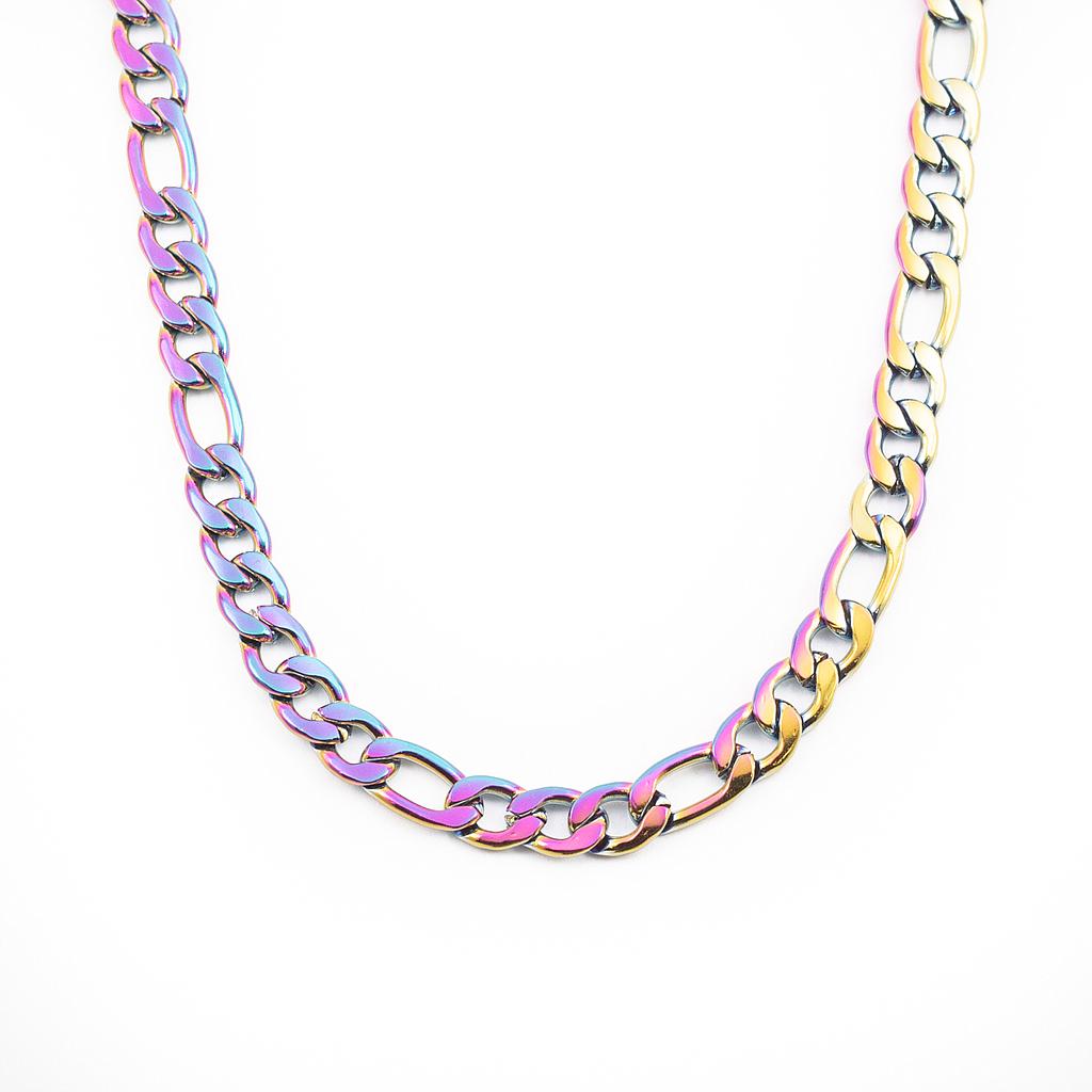 COL398	Cadena Acero Multicolor Guesa 3-1 1.8mm 55cm