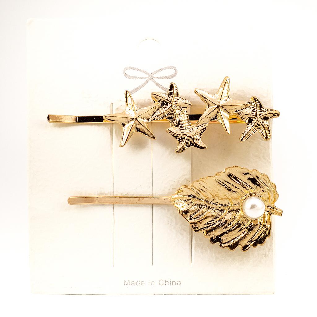 A1114 Juego de pasador Hojas y perlas