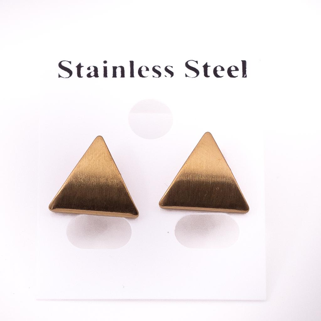 AR21603 Arete Acero Liso Dorado 1 cm