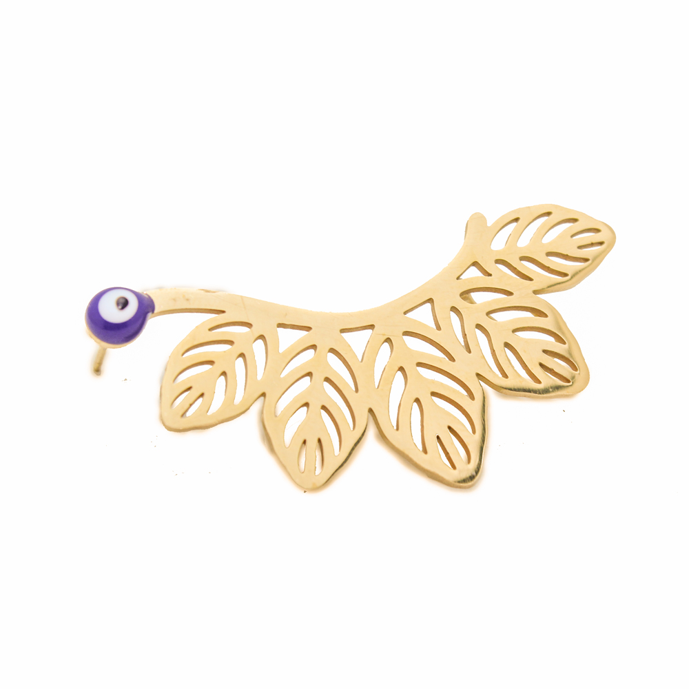 AR197 Arete con clip Hoja