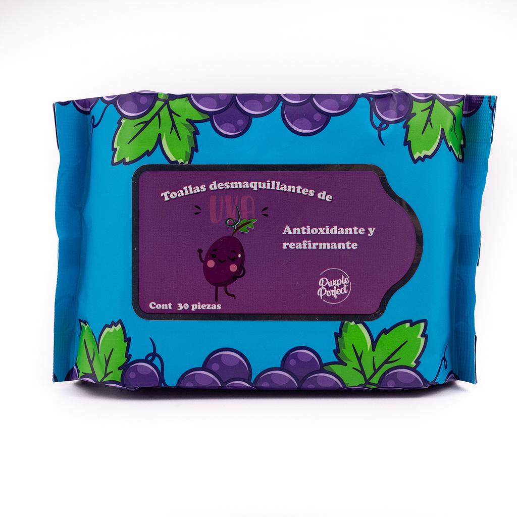610260 Toallas desmaquillantes Purple (UVA)
