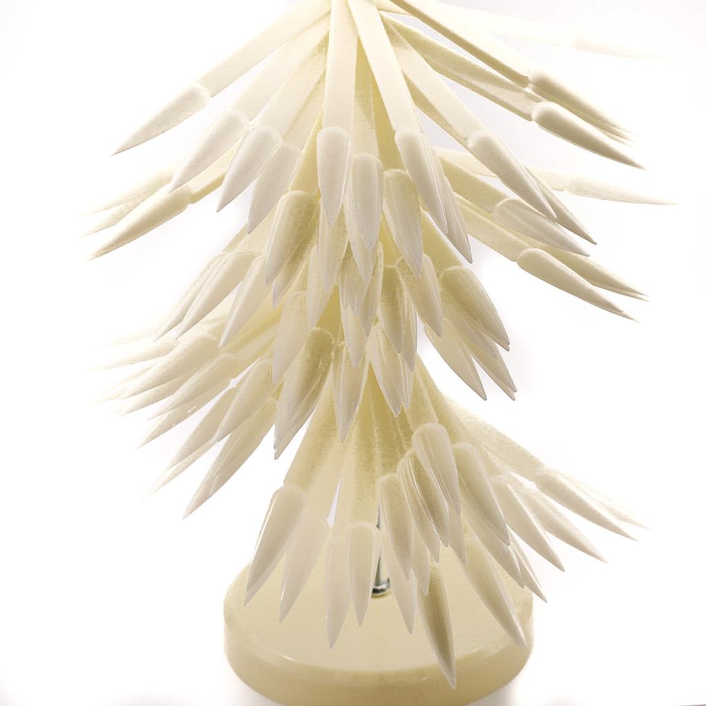 ACC342	Exhibidor de uñas giratorio color hueso