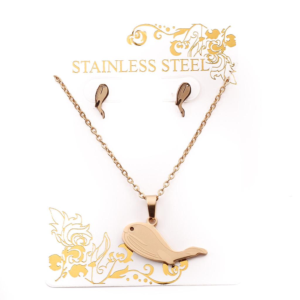 COL1150	Juego Acero Dorada