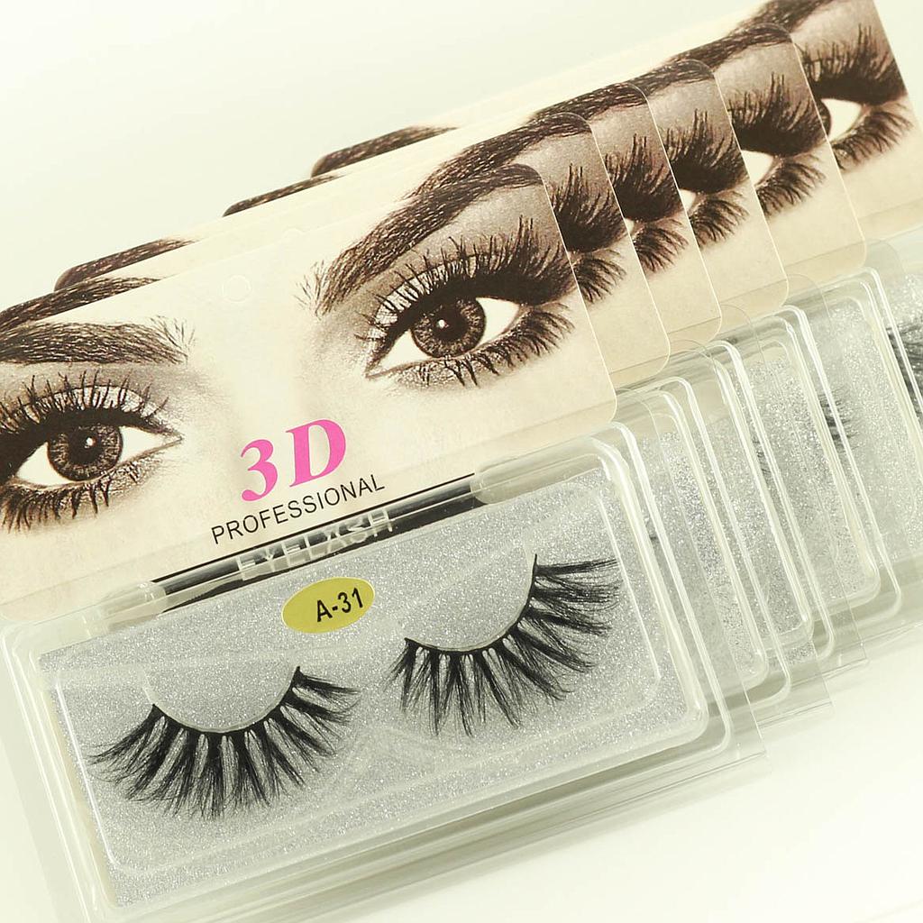 392288	Docena Pestaña 3D Mink acrilico blando