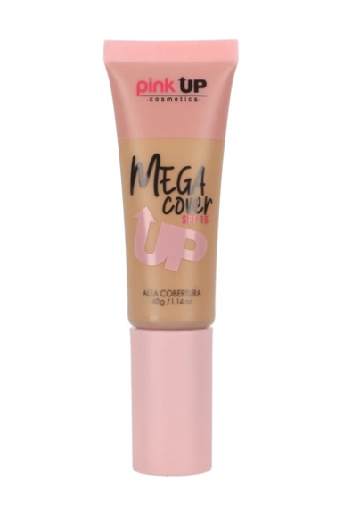 PKC500	MEGA COVER TAN 500 PINK UP Maquillaje Liquido