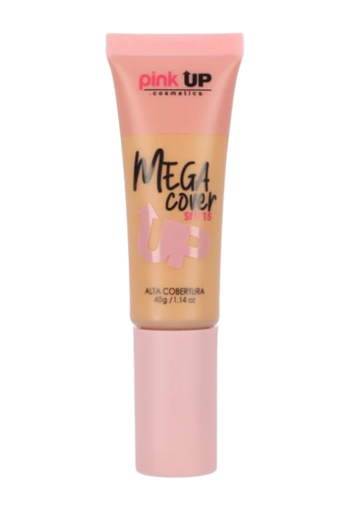 PKC600	MEGA COVER DEEP TAN 600 PINK UP Maquillaje Liquido