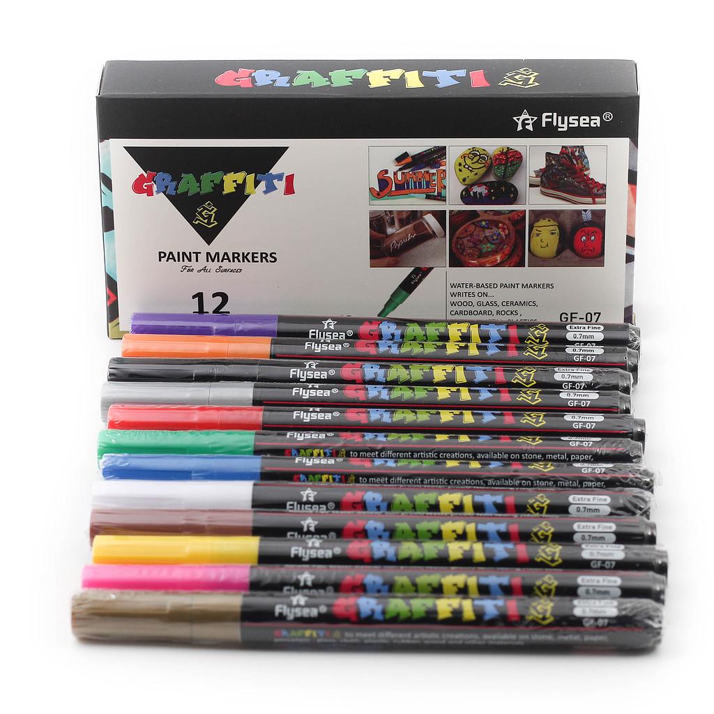 704262 Caja Plumón acrilico