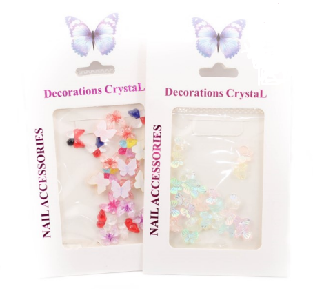 ACC1318 Decoracion Cristal Mariposa