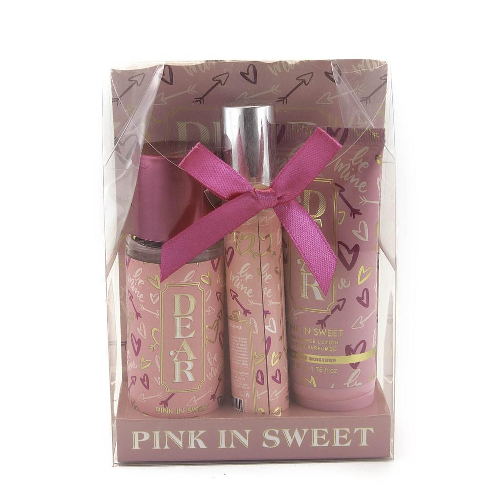 107542 Trio pink sweet