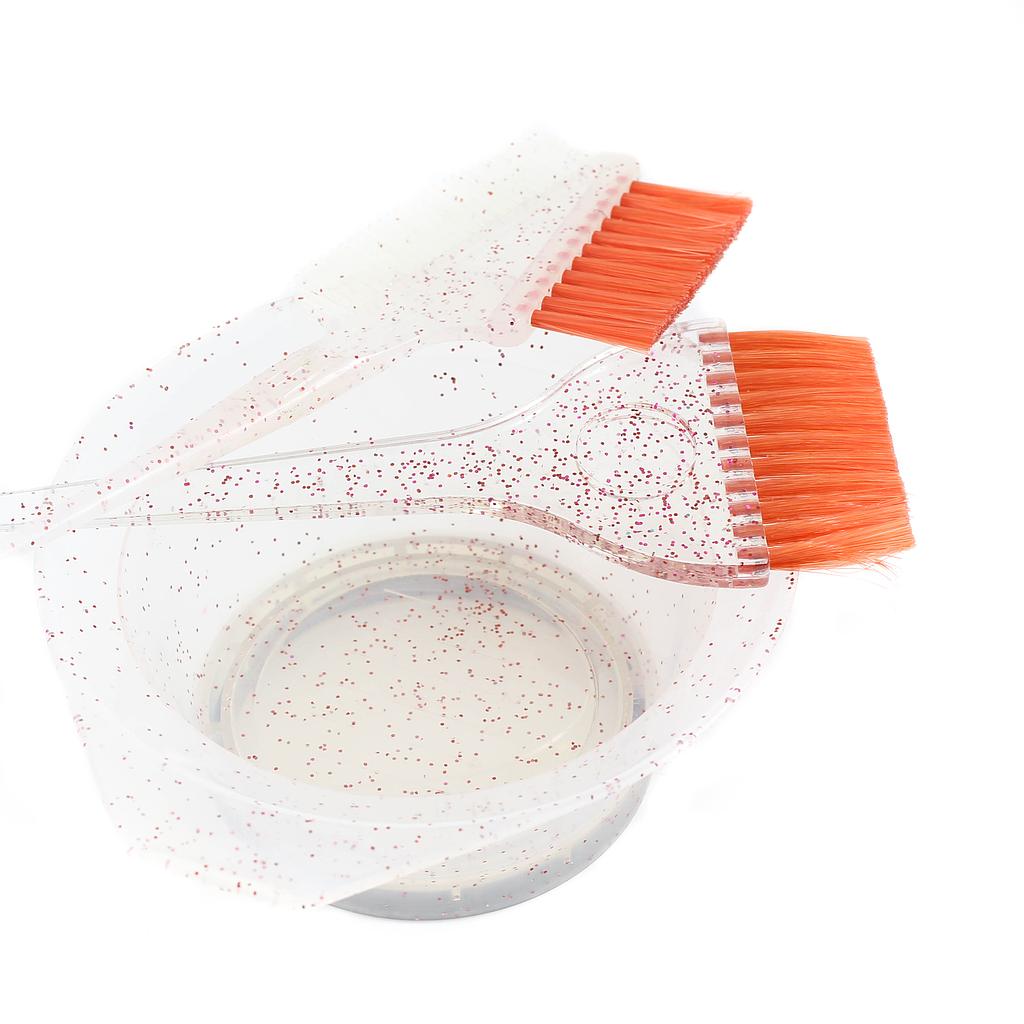 020086	Juego de brochas y recipiente glitter