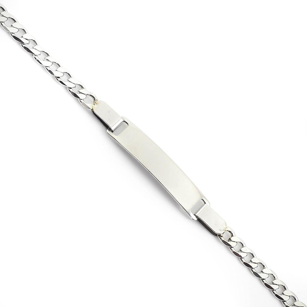 PUL160823 Esclava Acero Plateada 50 mm grosor x 15 cm