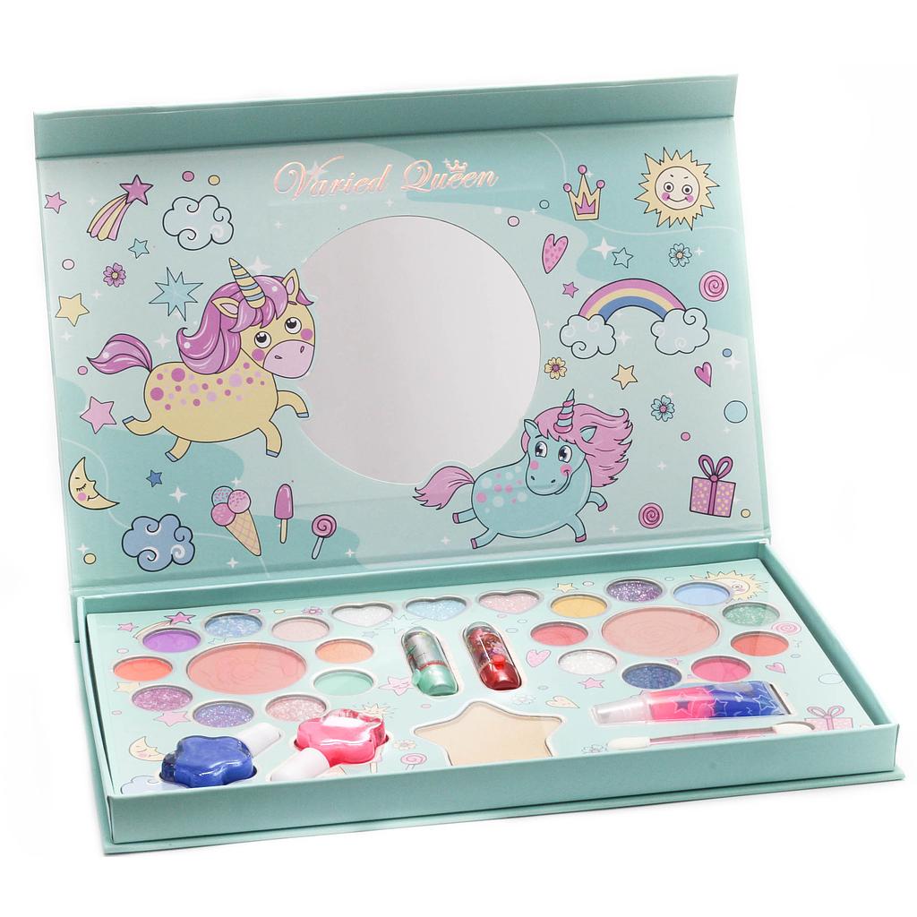 363056	Set de maquillaje de niña azul