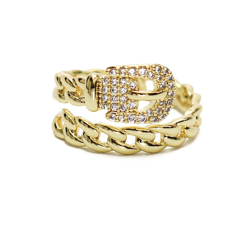 AN160891 Anillo Dorado Cinturon