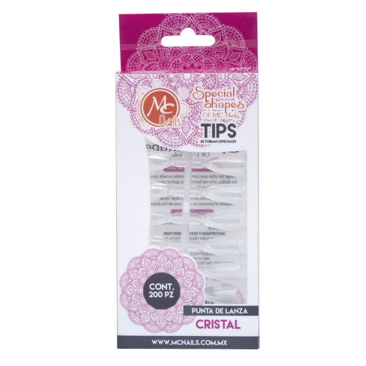 775920 MC Tips 200 pz Punta de Lanza Cristal