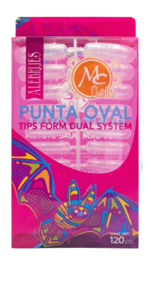 964778 McTips Dual System Form 120 pz PUNTA DE OVAL