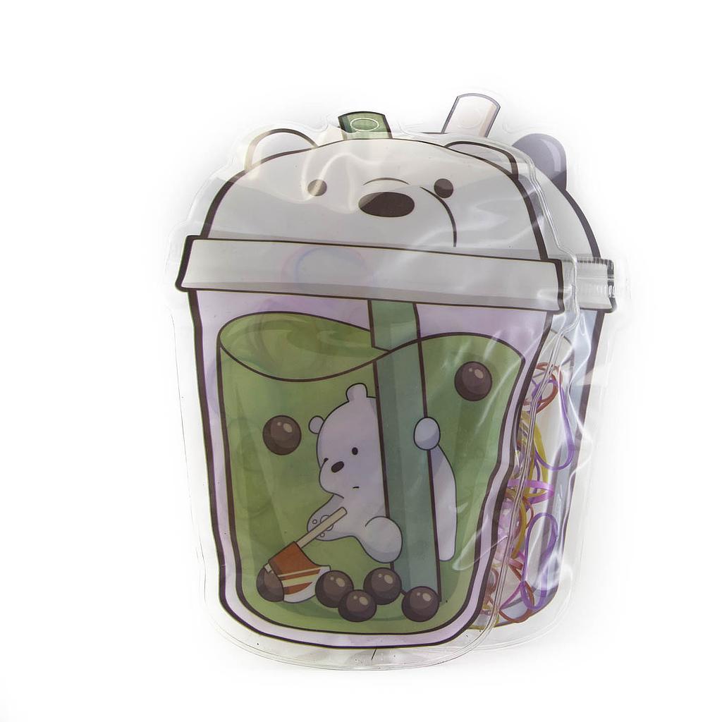 1808  Ligas con Bolsa Personajes Animados