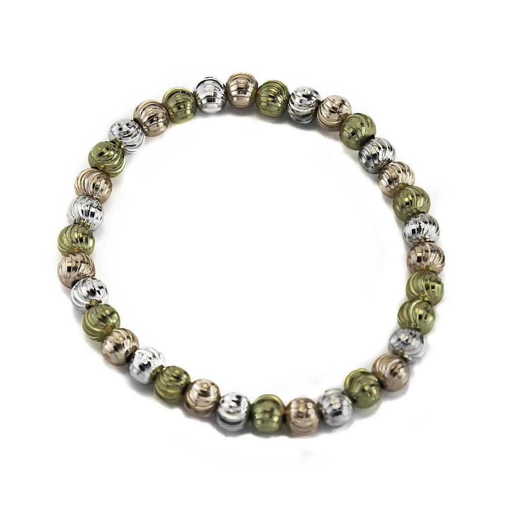 PUL23532 Pulsera Bisutería Estilo Tres Oros