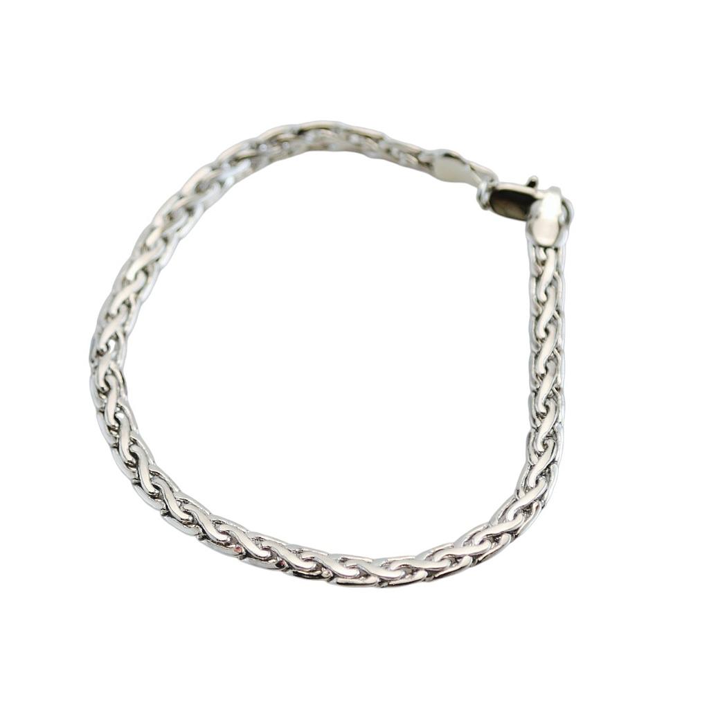 PUL24495 Esclava Diseño Plata Acero 20cm