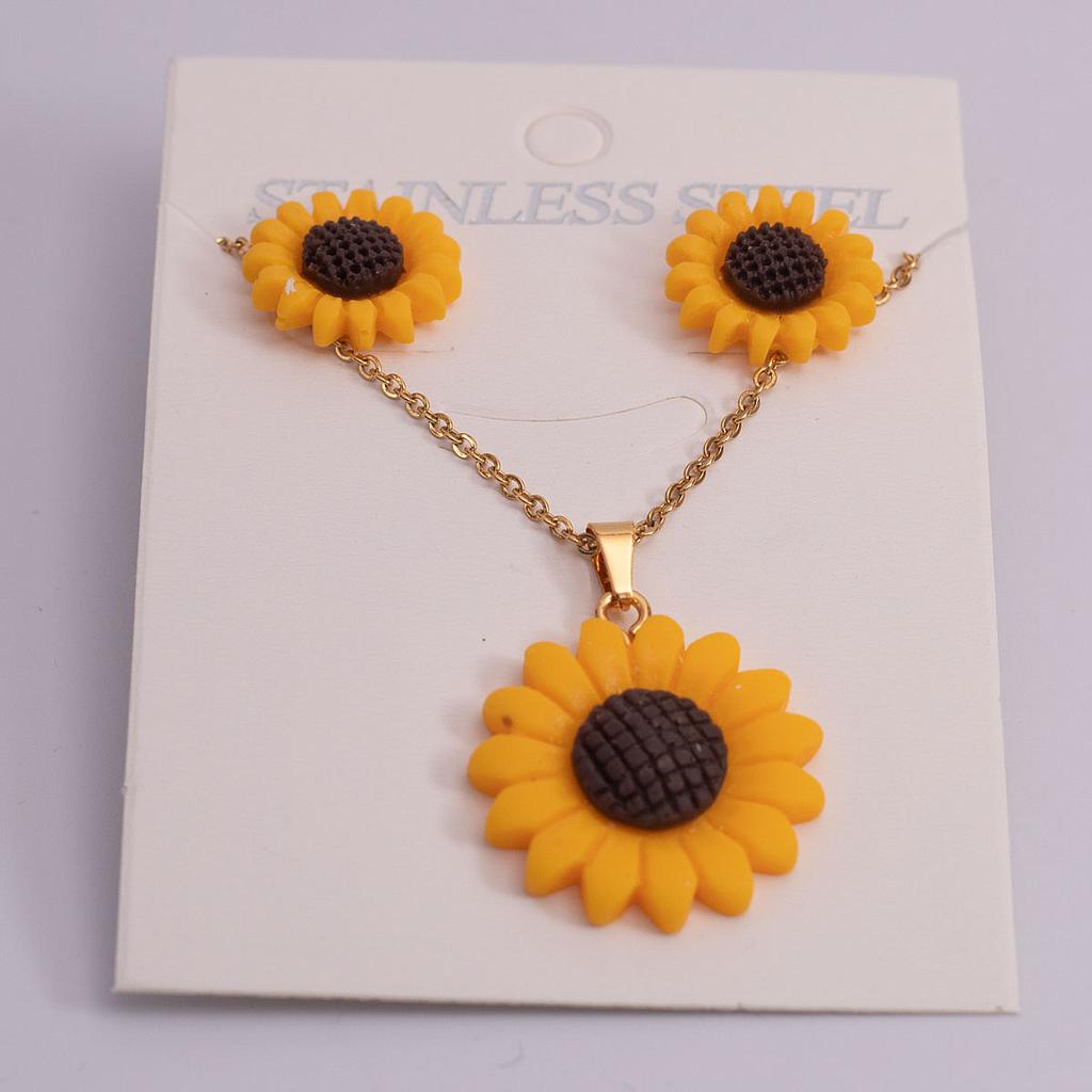 COL101 Juego Acero Girasol