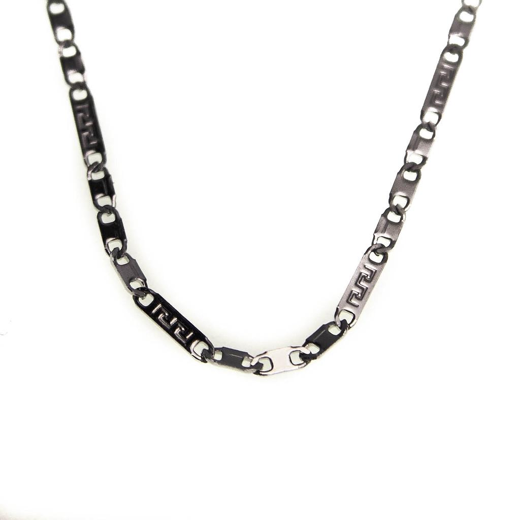 COL367 cadena plateada plana finita 1.5 55cm