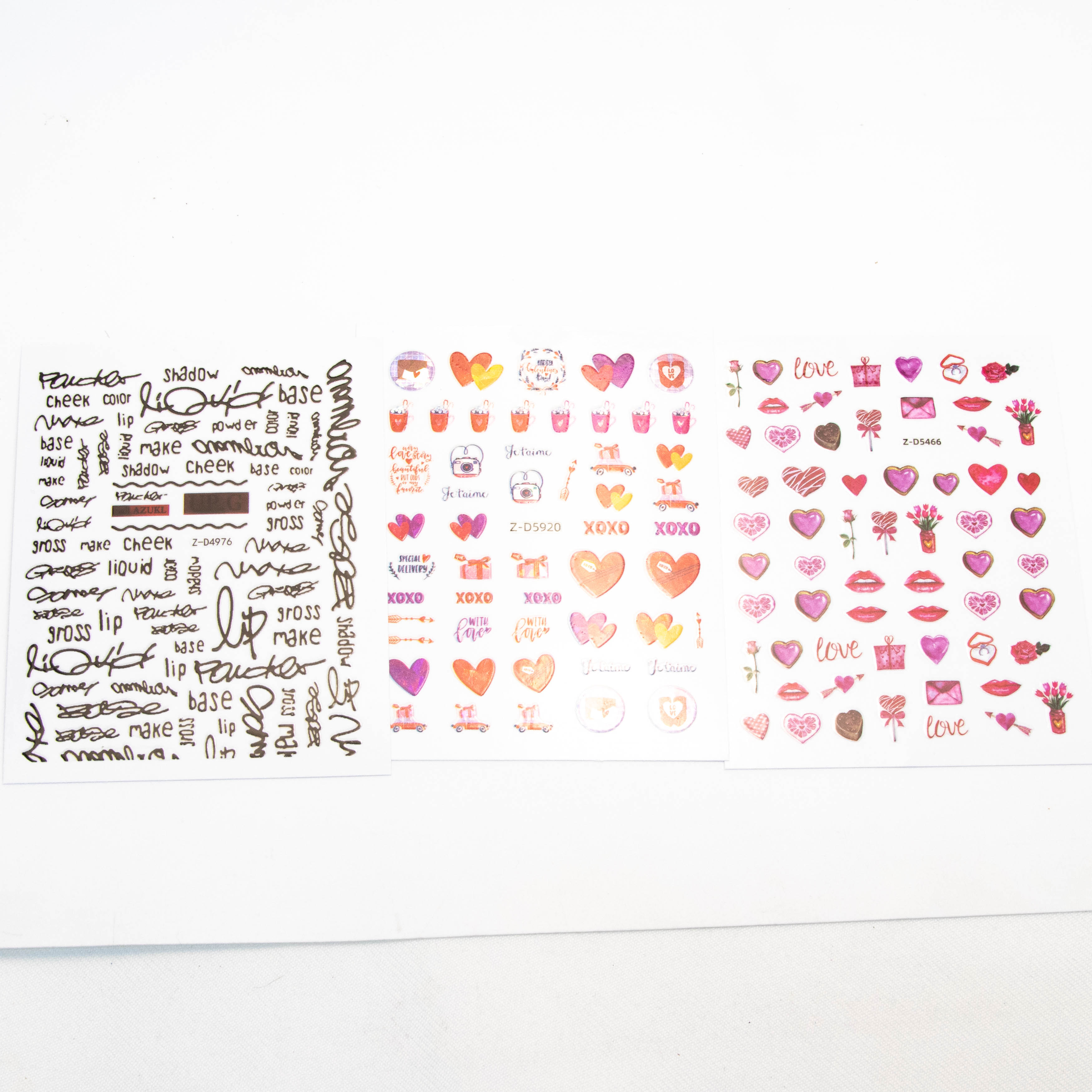 310370	Calcamonia uñas (Nail Art Sticker)