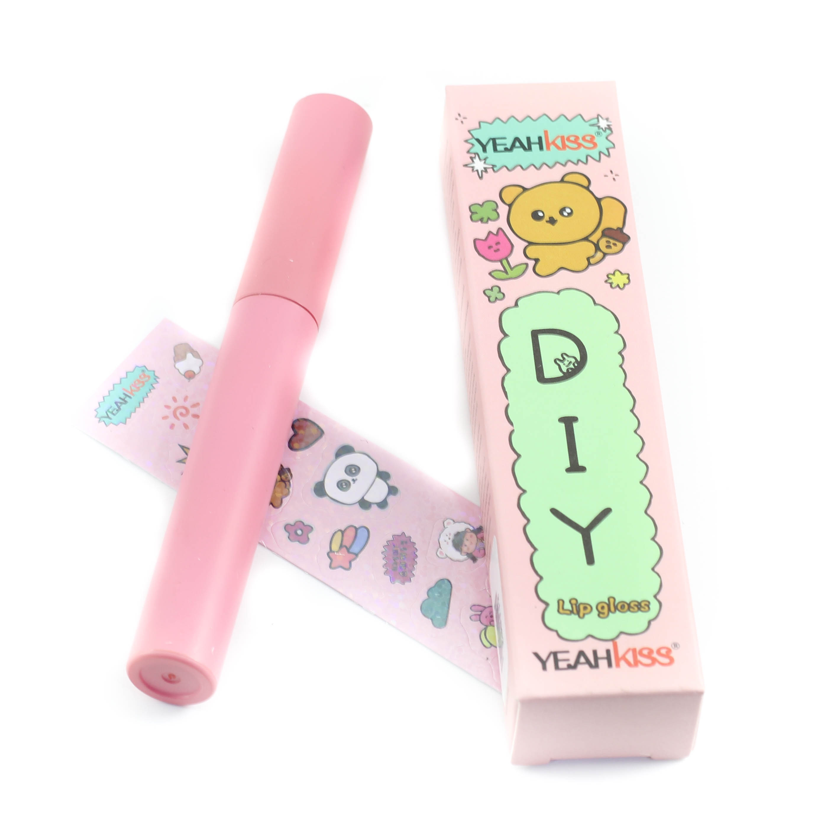 200112 Labial rosa pegatinas